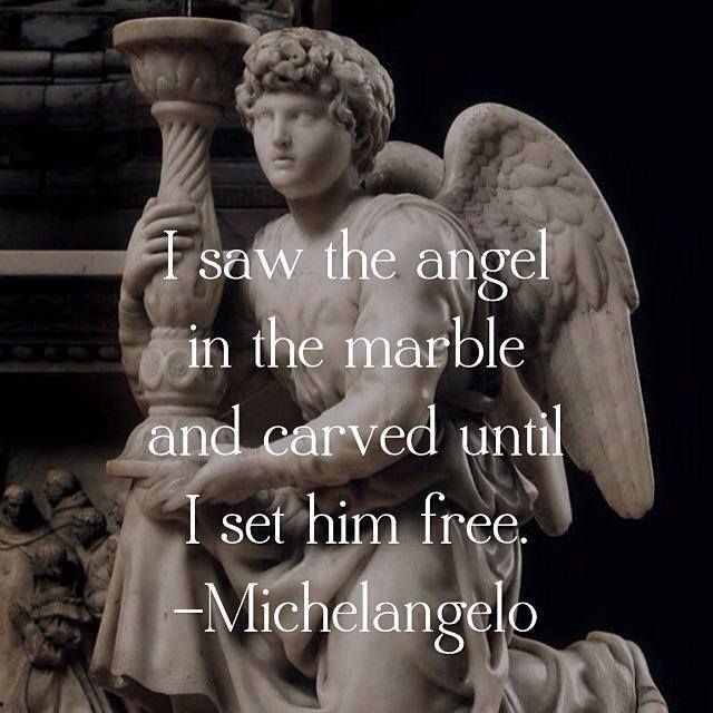 Michelangelos angel